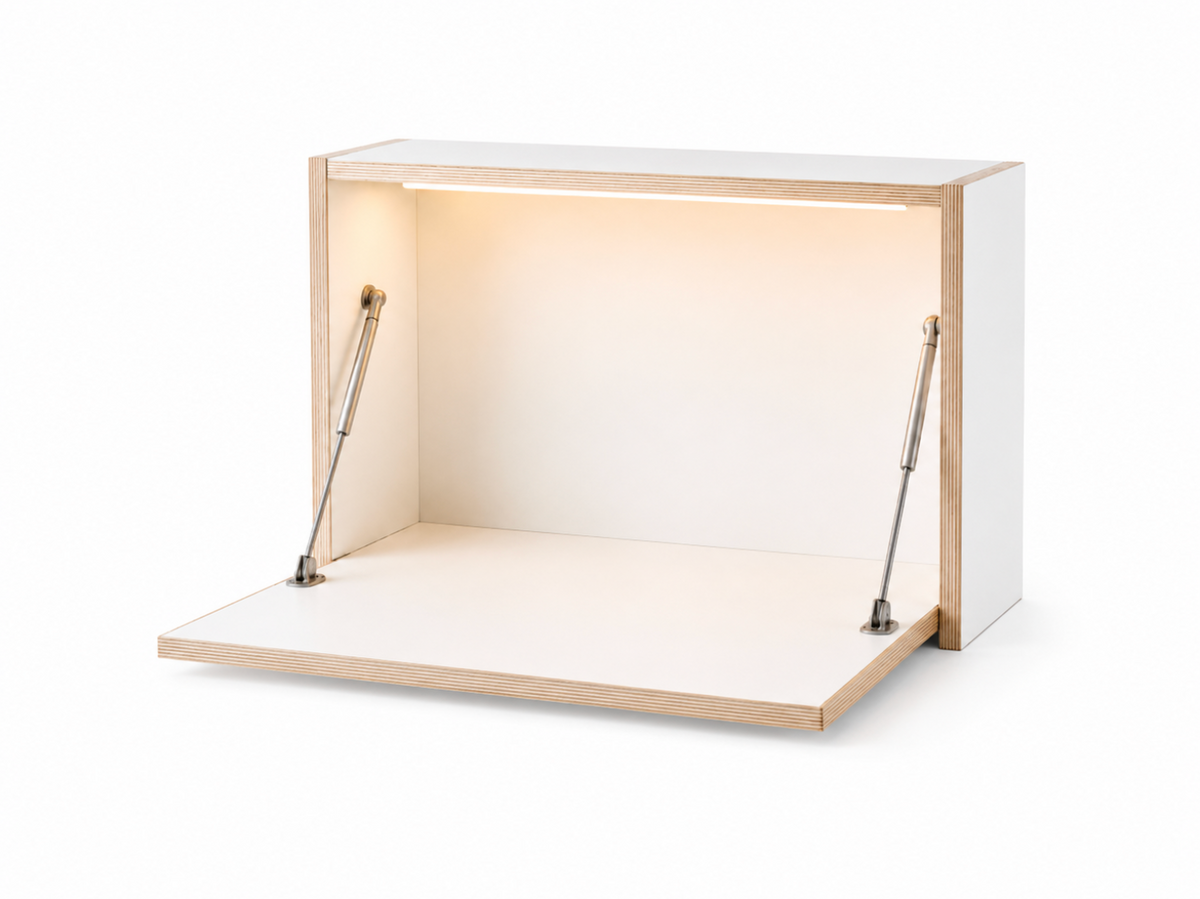 L'ambitieux - Bureau mural Rabattable S