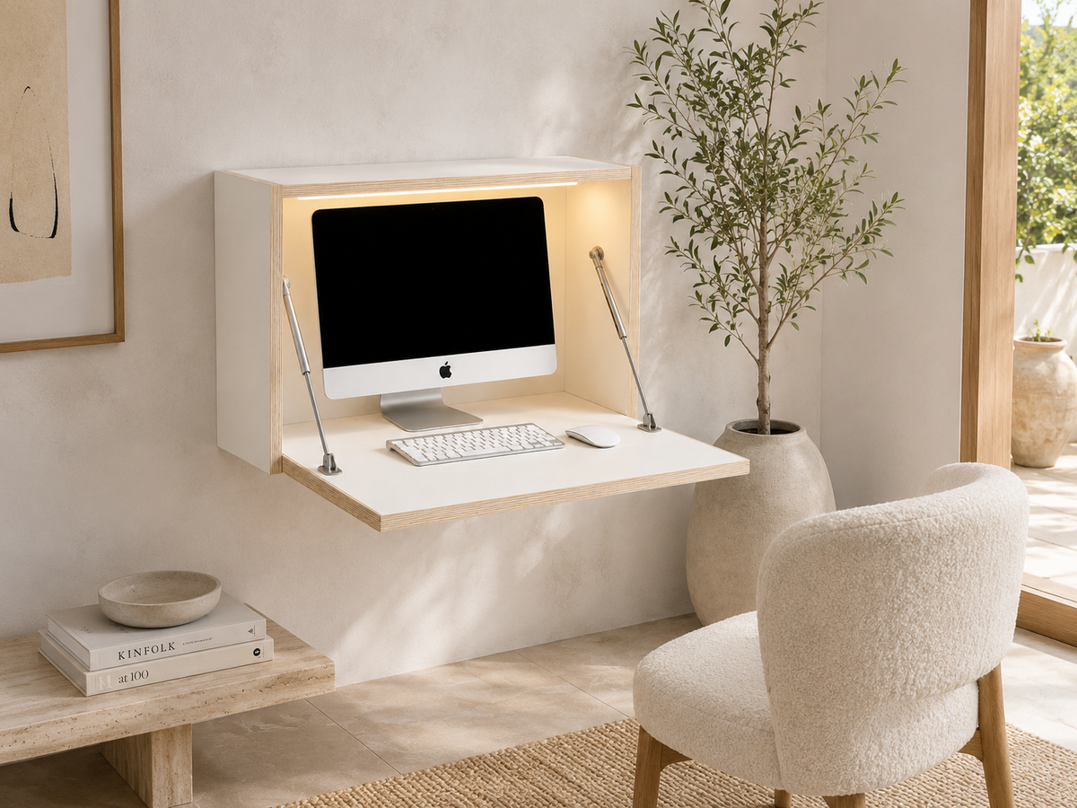 L'ambitieux - Bureau mural Rabattable S