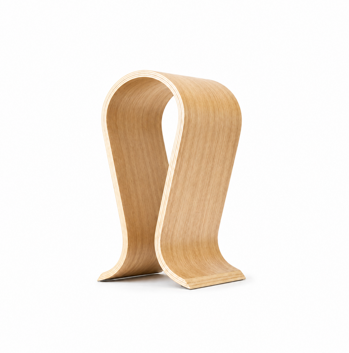 L’Arche – Support casque en bois clair