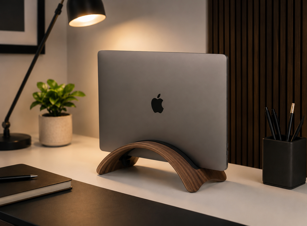 L’Essentiel – Support ordinateur portable en bois