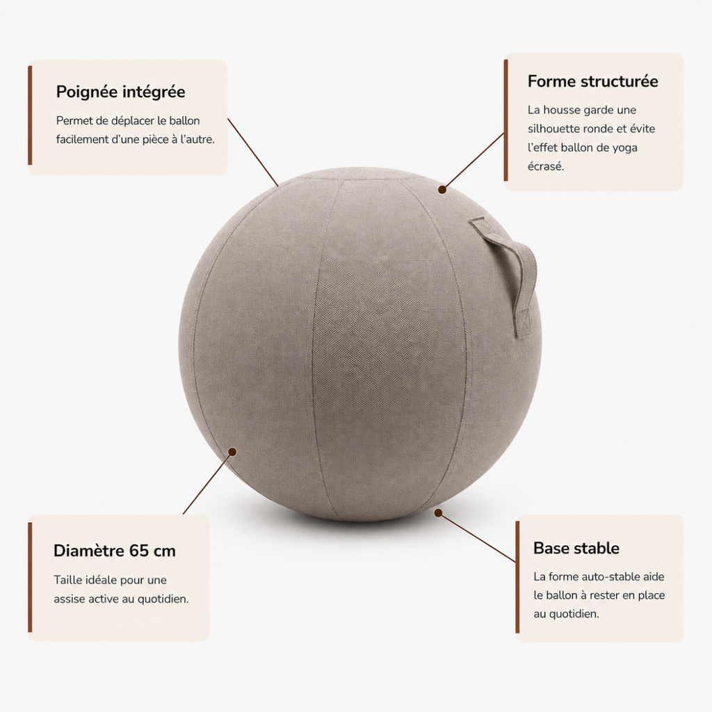 Siège Ballon - Beige Sable
